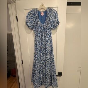 Farm Rio floral midi dress Sz M